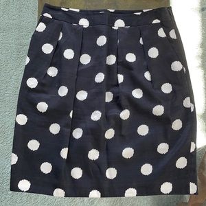 Ann Taylor Polka Dot Skirt